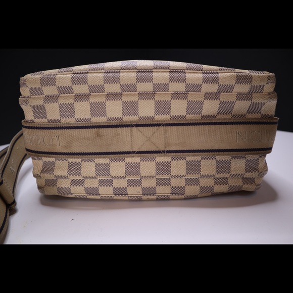LV Damier Azur Canvas Naviglio Messenger b… - Picture 7 of 9